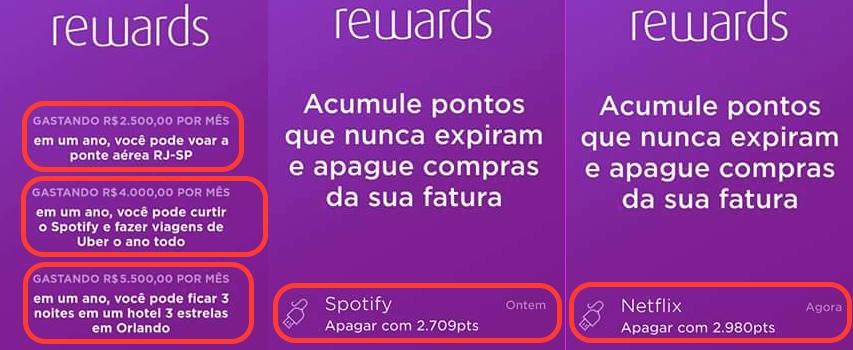 Nubank Rewards - Troca dos pontos por recompensas