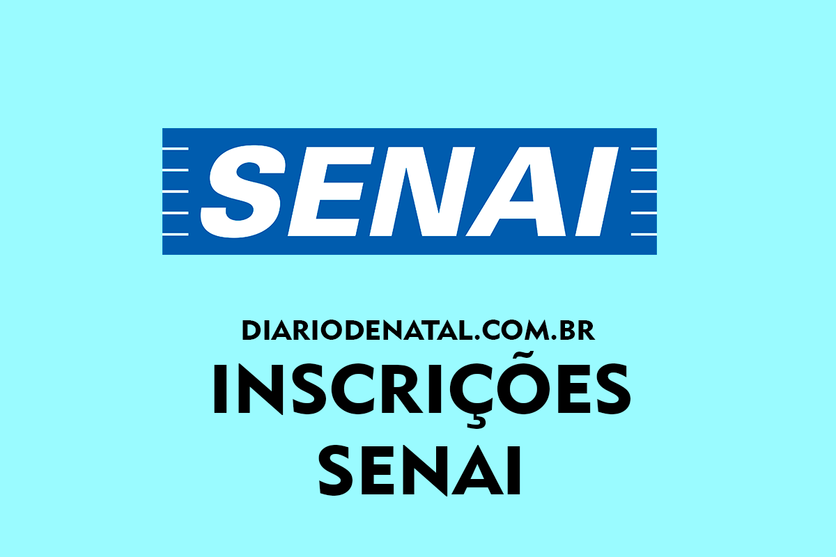 Inscrições SENAI 2024