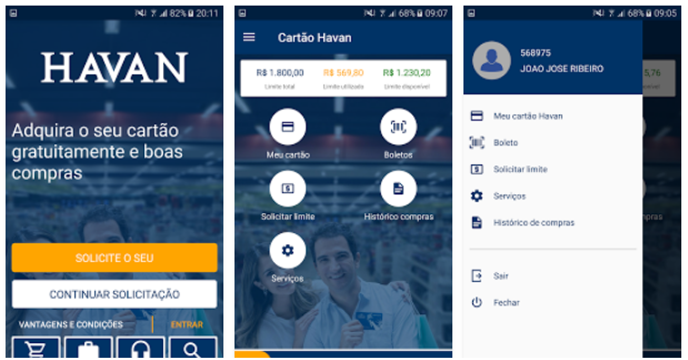 Como Solicitar o Cartão Havan