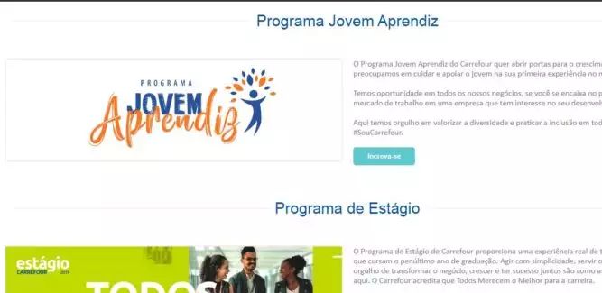 Vagas Jovem Aprendiz Carrefour 2025