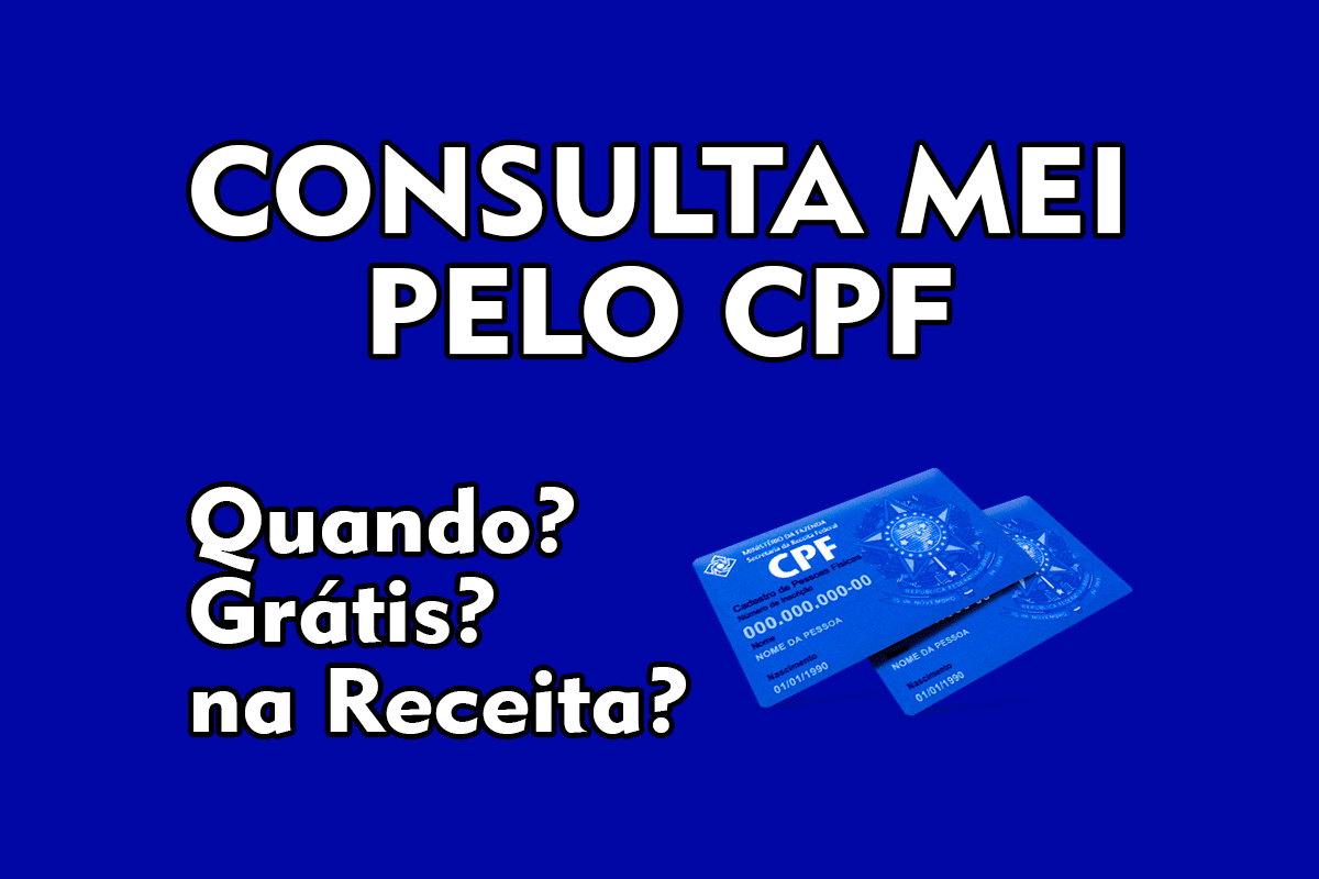 Consulta MEI pelo CPF