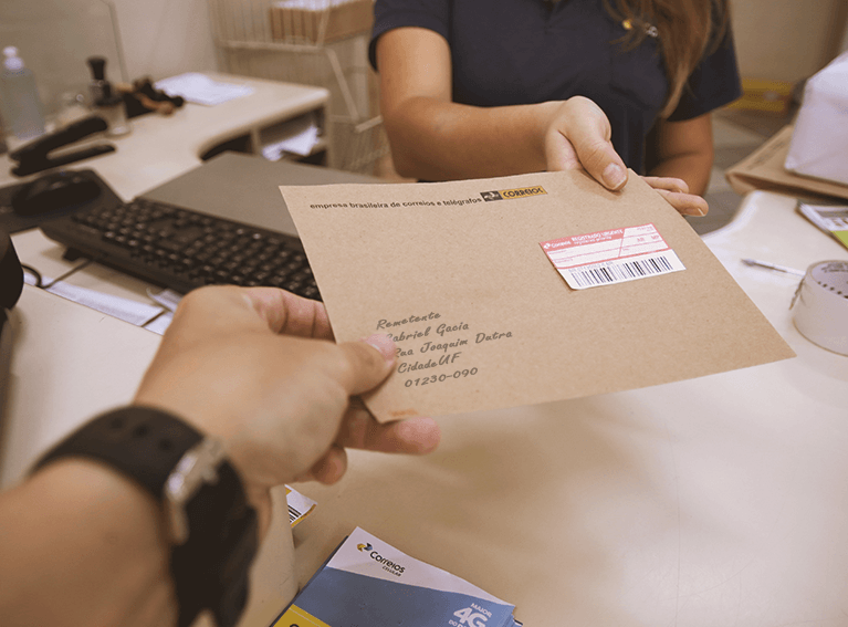 Carta Registrada Correios