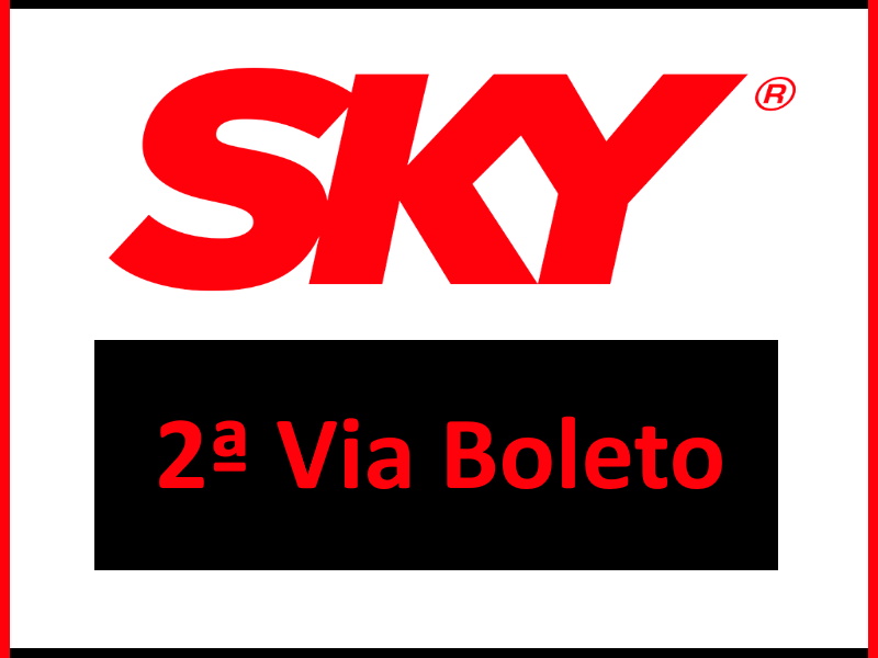 2ª Via Boleto Sky 