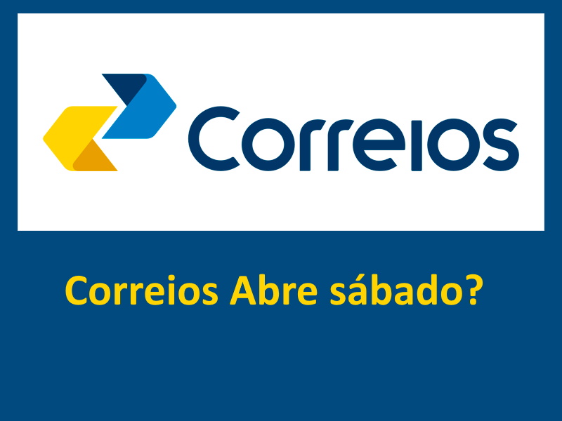 Correios Abre sábado?