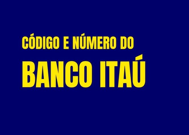 Código Banco Itaú